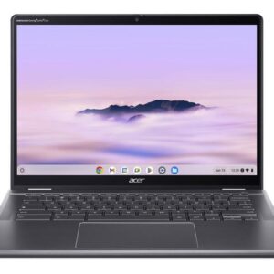 Acer Chromebook Plus Spin 514 CPE594-1N-TCO Bærbar PC - Intel Core i3 (13. Gen) i3-1315U / 1.2 GHz - 8 GB LPDDR5X - 256 GB SSD PCIe - NVM Express (NVMe) - 14" IPS