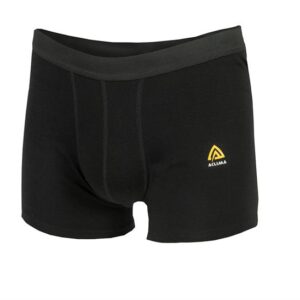 Aclima WarmWool Boxer Shorts Mens, Jet Black