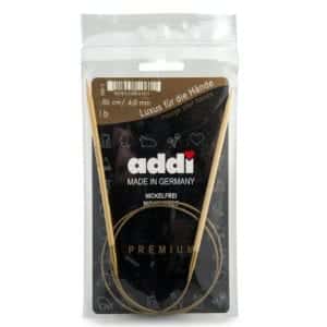 Addi bambus rundpinde 40cm - 3mm 3mm - Strikketilbehør - Nordisk Garn