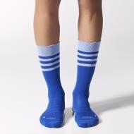 Adidas crew sokker - blå-1 | 34-36