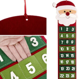 Adventskalender med 24 lommer