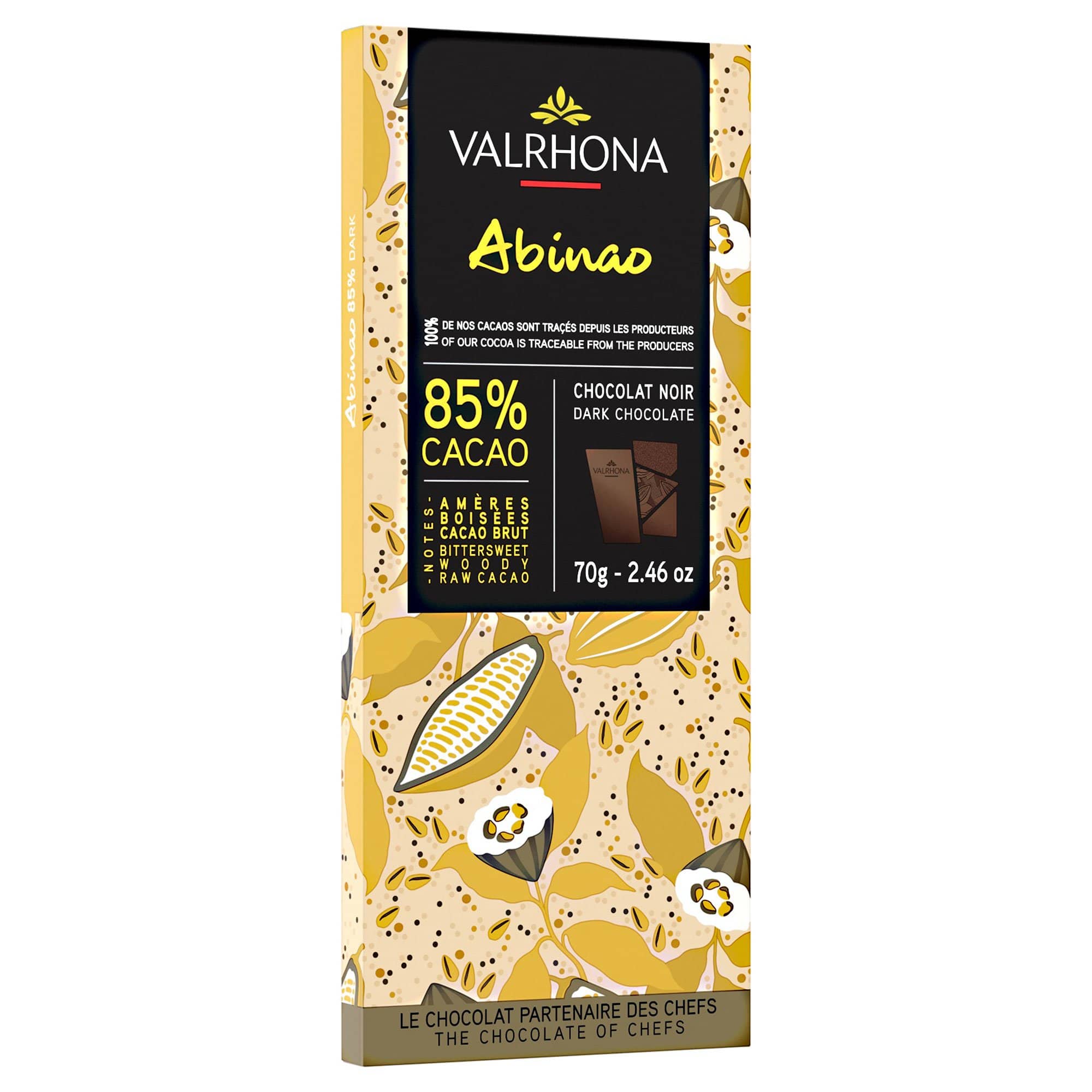 Albinao 85% chokoladebar, 70 g