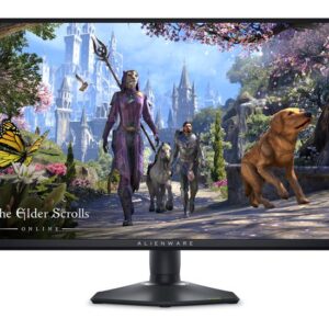 Alienware 27 4K Dual-Resolution Gaming Monitor AW2725QF skærm - Edge LED - 27" - NVIDIA G-SYNC Compatible, VESA Adaptive-Sync - IPS - 0,5ms,1msiekstremtilstand,2ms,3ms - 4K / Full HD 3840x2160 / 1920x1080 ved 165Hz