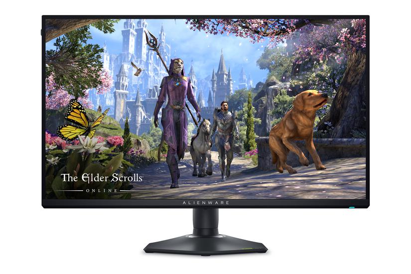 Alienware 27 4K Dual-Resolution Gaming Monitor AW2725QF skærm - Edge LED - 27" - NVIDIA G-SYNC Compatible, VESA Adaptive-Sync - IPS - 0,5ms,1msiekstremtilstand,2ms,3ms - 4K / Full HD 3840x2160 / 1920x1080 ved 165Hz