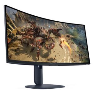 Alienware 34 Gaming Monitor AW3425DWM skærm - LED baglys - 34" - VESA Adaptive-Sync, AMD FreeSync Premium - VA - 1ms,2ms,4ms - UWQHD 3440x1440 ved 180Hz