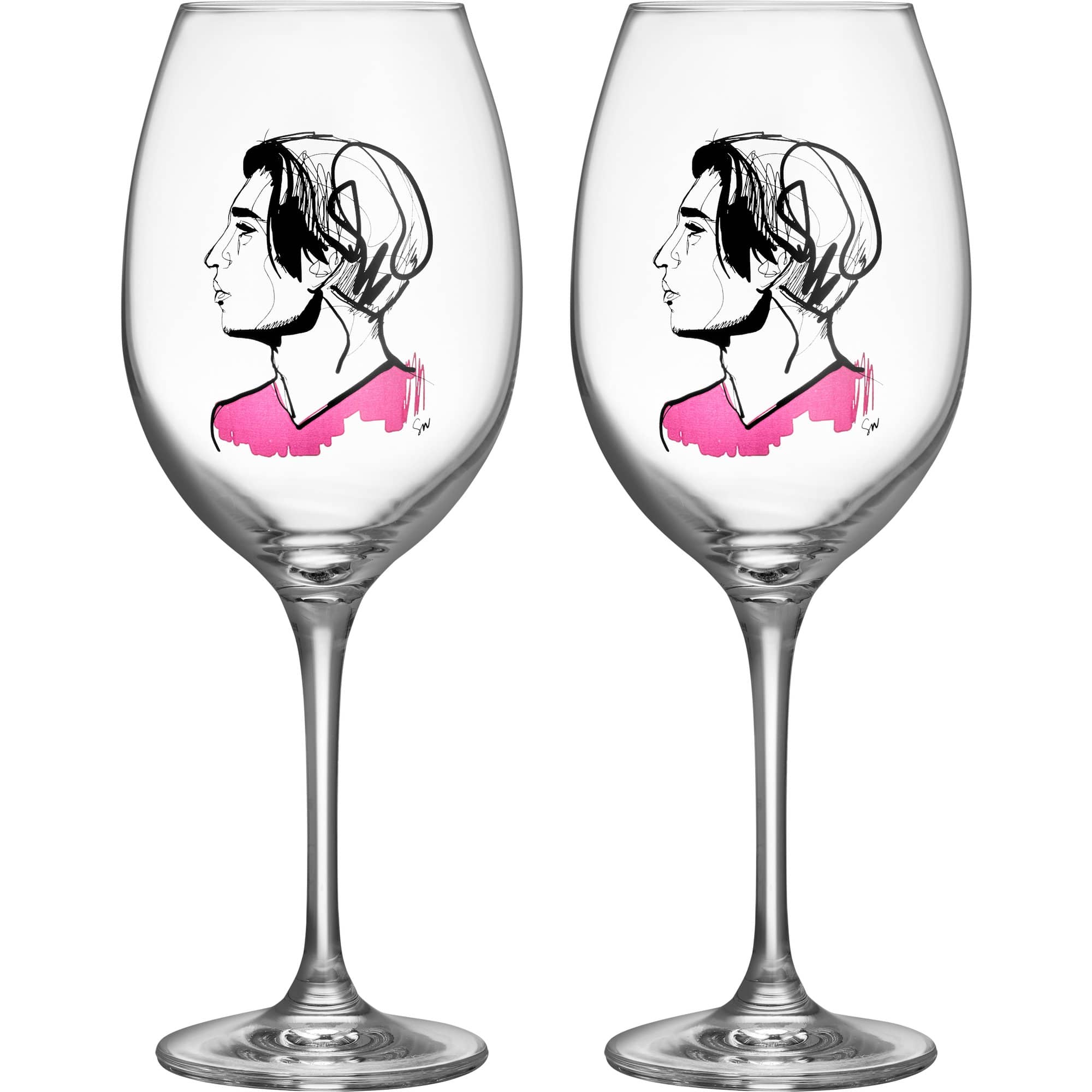 All About You Embrace Him Vinglas 52 cl, 2 stk.