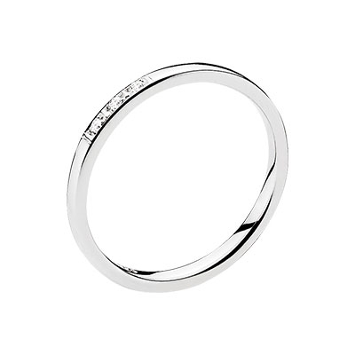 Alliancering i Sølv med Zirkoniasten - str 54