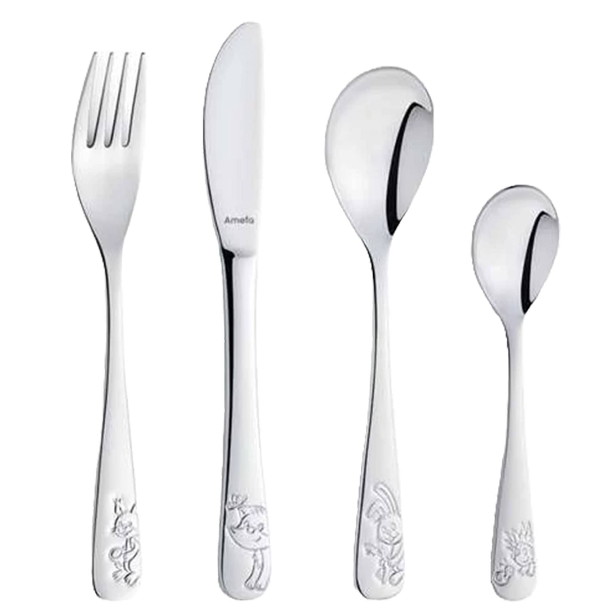 Amefa Forest Friends børneservice, 4 dele