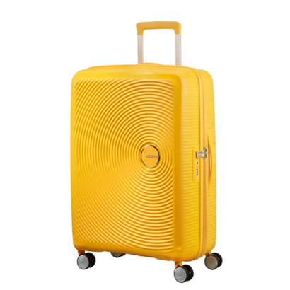 American Tourister Soundbox Trolleykuffert Spinner 67cm Golden Yellow 32G*06002