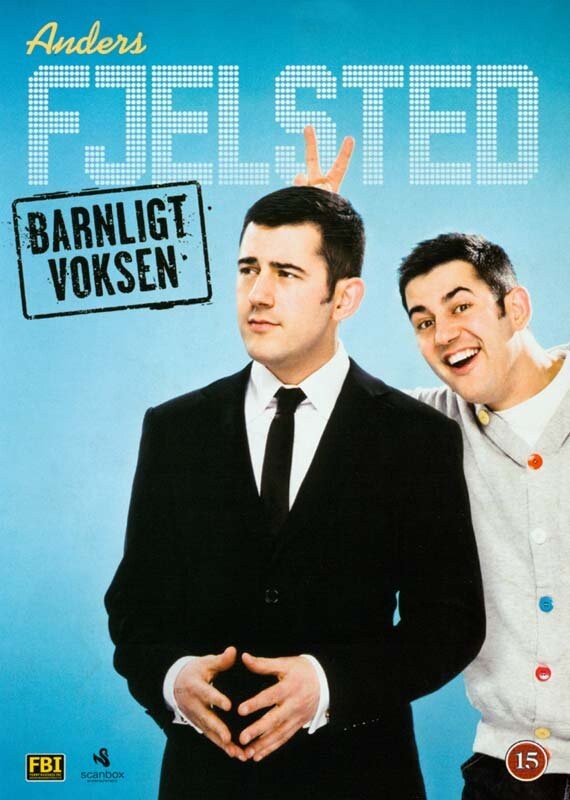 Anders Fjelsted - Barnligt Voksen - DVD - Film
