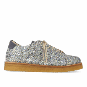 Angulus - Sneaker i glitter - 23-0606 - Blå/multi - 38.5