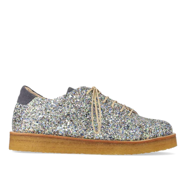 Angulus - Sneaker i glitter - 23-0606 - Blå/multi - 38.5
