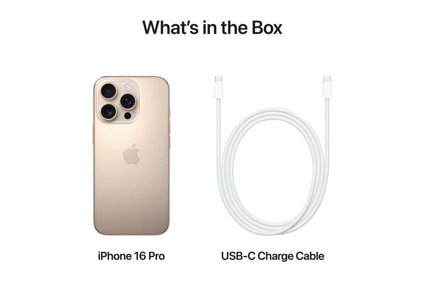 Apple iPhone 16 Pro - ørken titanium - 5G smartphone - 512 GB - GSM