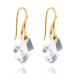 Arctic øreringe "Crystal"/guld