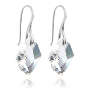 Arctic øreringe - "Crystal"/sølv