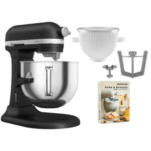 Artisan 5KSM70SHXE køkkenmaskine 6,6 liter + 5KSMICM Ice Cream Maker, imperial black
