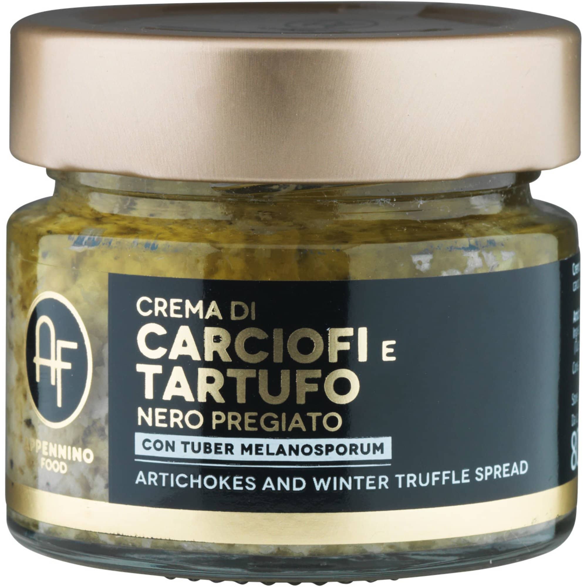 Artiskokcreme med sort vintertrøffel