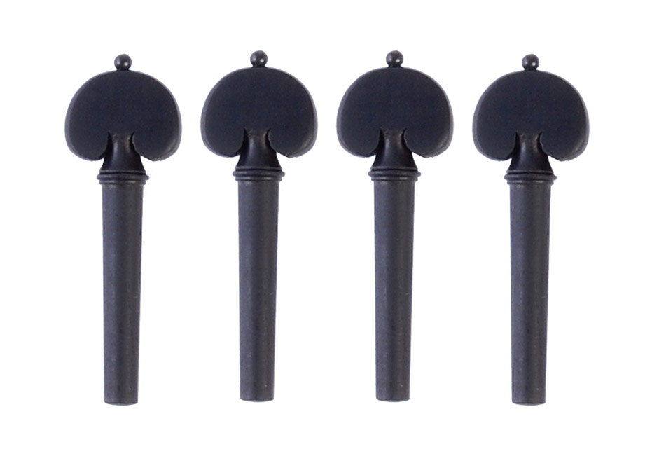 Arvada ibenholt violin-stemmeskrue (4 stk.)