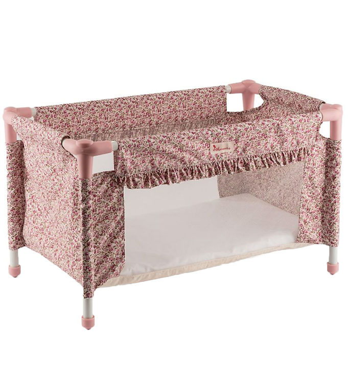 Asi Dukketilbehør - Rejseseng - 36-46 cm - Rosa