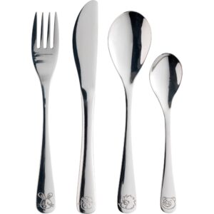 Atelier børnebestik 4 dele sølv