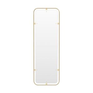 Audo Nimbus Spejl Rektangulær Poleret Messing