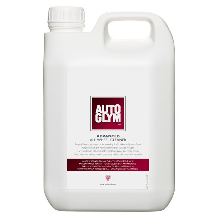Autoglym Fælgrens / Advanced All Wheel cleaner, Syrefri 2,5 ltr