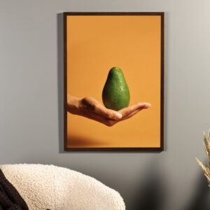 Avocado - Vælg mellem fire plakat størrelser 21 x 30 cm.
