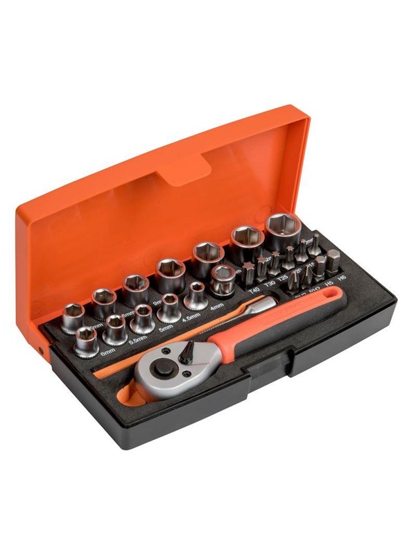 BAHCO SL25 25 Piece Socket Set
