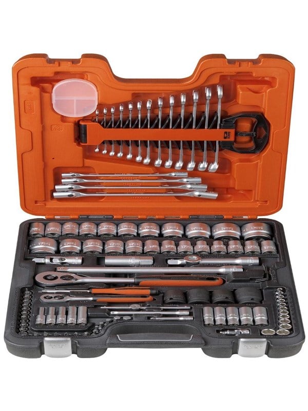 BAHCO Topnøglesæt 1/4 og 1/2 med 106 dele