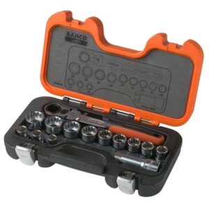 BAHCO topnøglesæt 1/2 14 dele 10-24mm