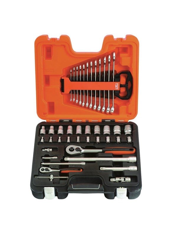 BAHCO topnøglesæt 1/4" og 1/2"