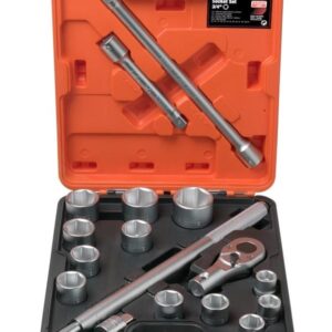 BAHCO topnøglesæt 3/4 17 dele 22-50mm
