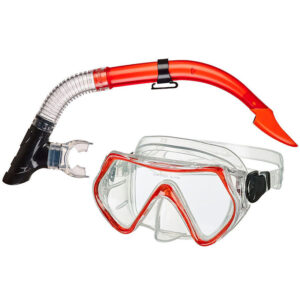 BECO Snorkelsæt - Bibione 12+ - Rød