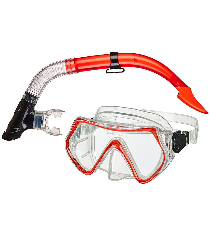 BECO Snorkelsæt - Bibione 12+ - Rød