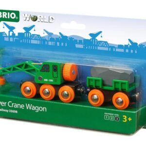 BRIO World - Clever Crane Wagon