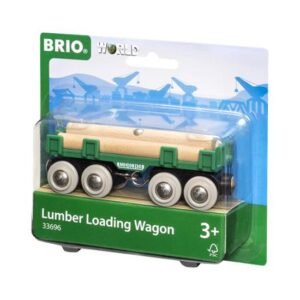 BRIO World - Lumber Loading Wagon