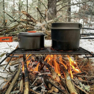 Bål Grill - Foldbar - Håndsmedet