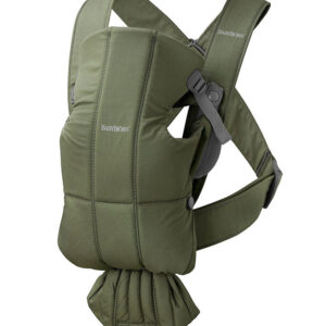 BabyBjörn Bæresele - Mini - Vævet - Mørkegrøn