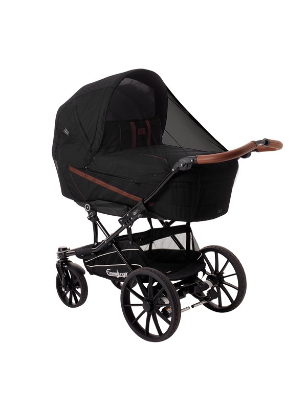 BabyDan Deluxe insektnet til barnevogn, sort