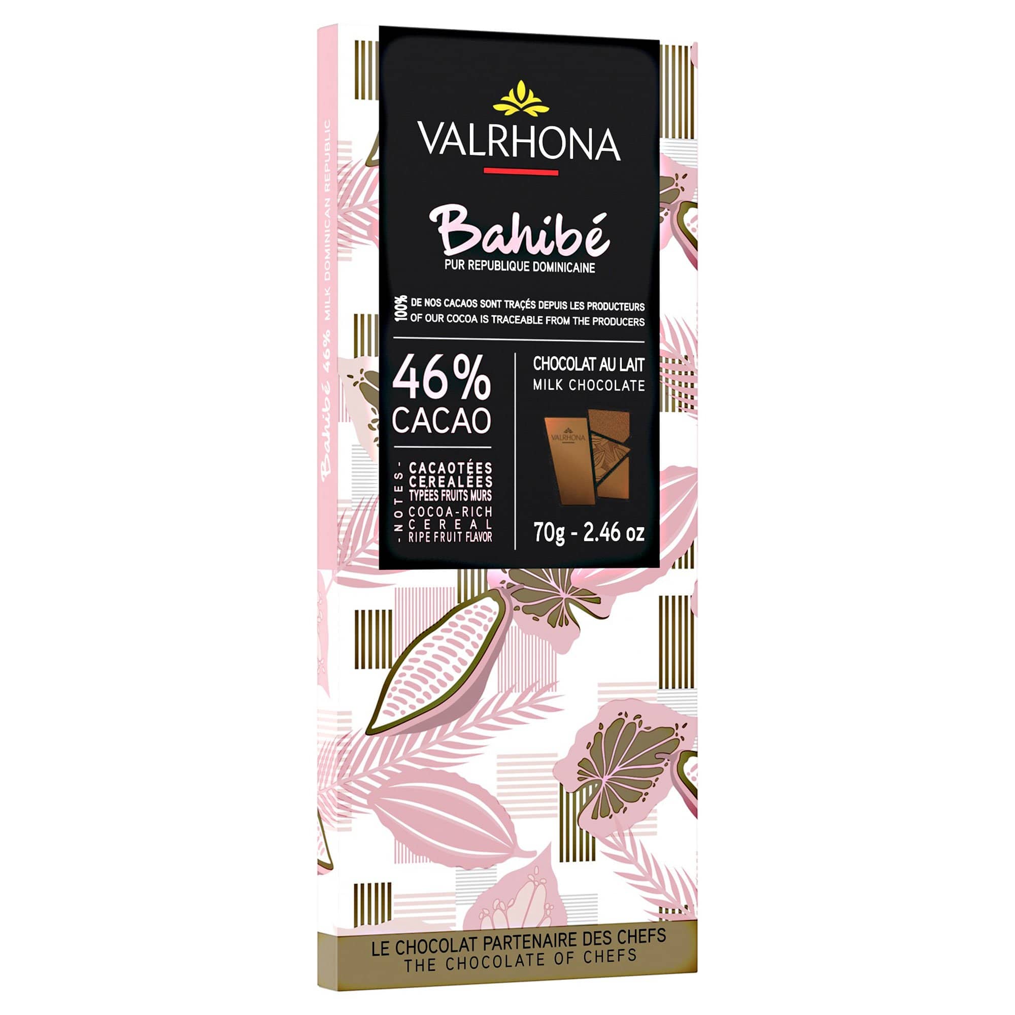 Bahibe 46% chokoladebar, 70 g