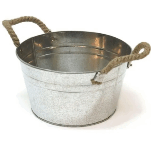 Balje metal m/reb 25x14. Tom, Design selv. Med vores varer