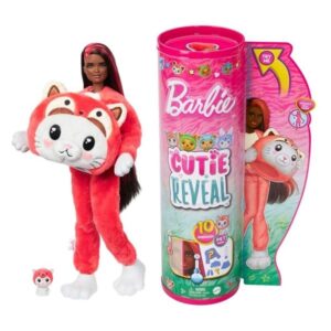 Barbie Cutie Reveal Dragt Kat Rød Panda