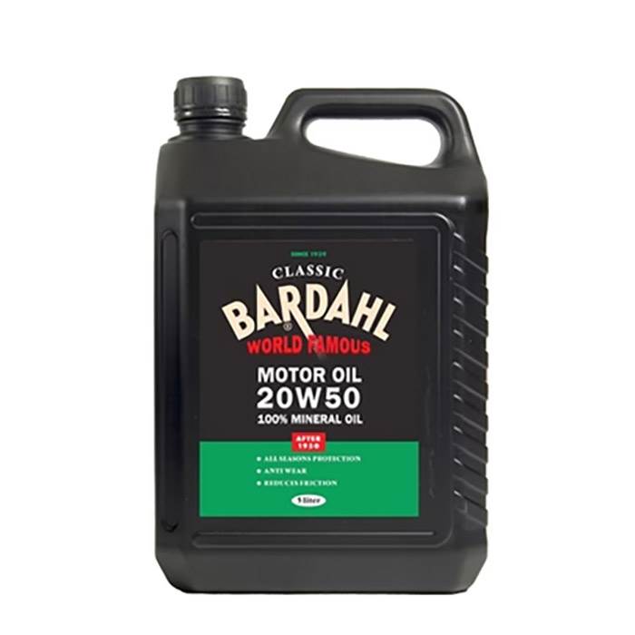 Bardahl Motorolie - Sae 20W50 Classic 5 ltr