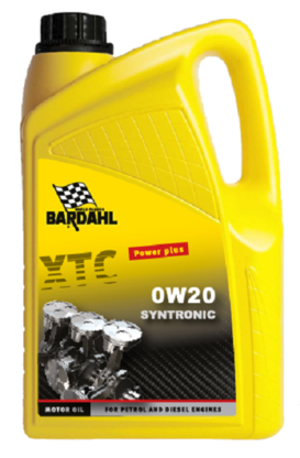 Bardahl Motorolie - XTC 0W20 Syntronic 5 ltr