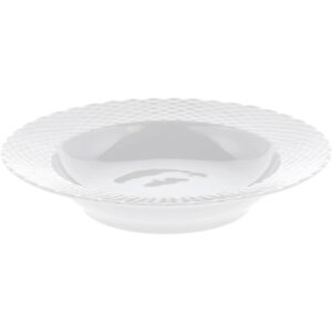 Basket dyb tallerken 23 cm, 60 cl, hvid