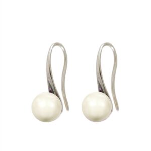 BeHold øreringe "Crystal Creme"