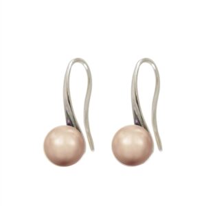 BeHold øreringe "Crystal Rosegold"