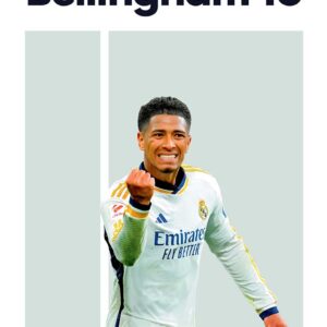 Bellingham Real Madrid Fodbold Plakat