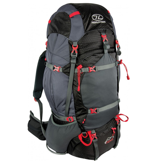 Ben Nevis rygsæk - 65 liter - Sort