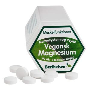 Berthelsen Vegansk Magnesium - 90 tabl.
